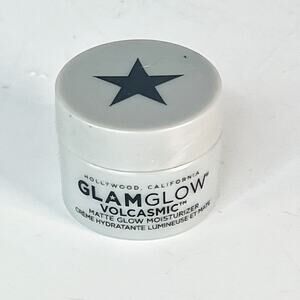 GlamGlow Volcasmic Matte Glow Moisturizer Hydrate Prime Travel .17 fl oz 5ml New